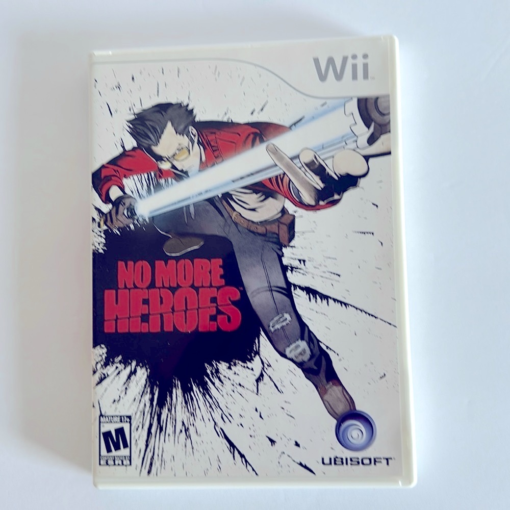 No More Heroes Nintendo Wii Game 2008 Complete in Box with Manual